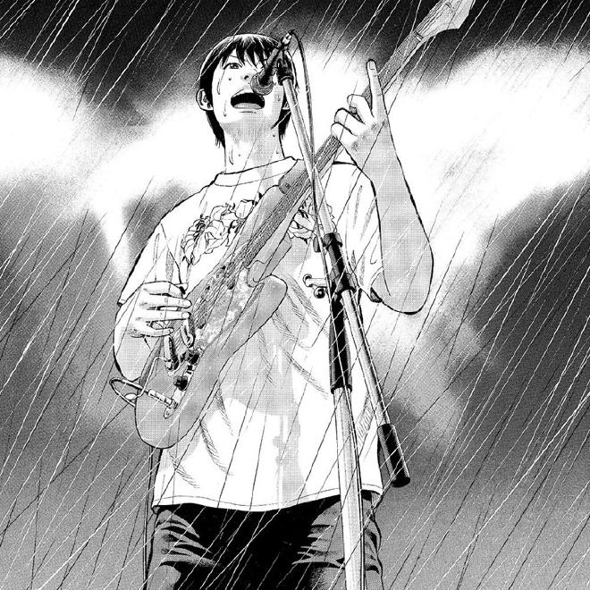 A manga panel from *BECK* by Harold Sakuishi