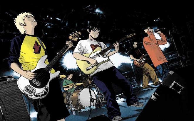 Beck manga panel colored